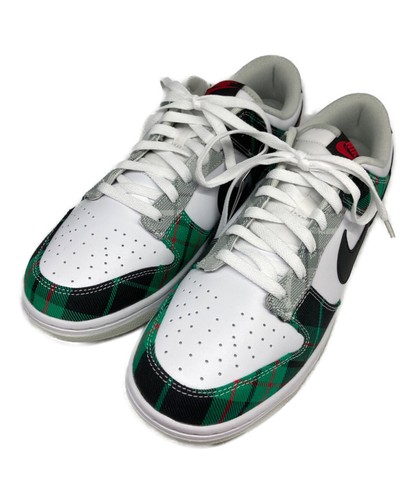 Nike dunk low plaid sneakers - plaid,