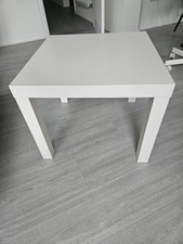 Ikea lack white side coffee - white,