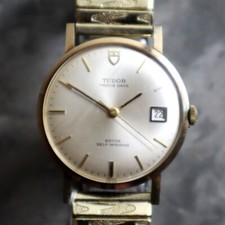 Vintage 9ct Tudor Prince Date