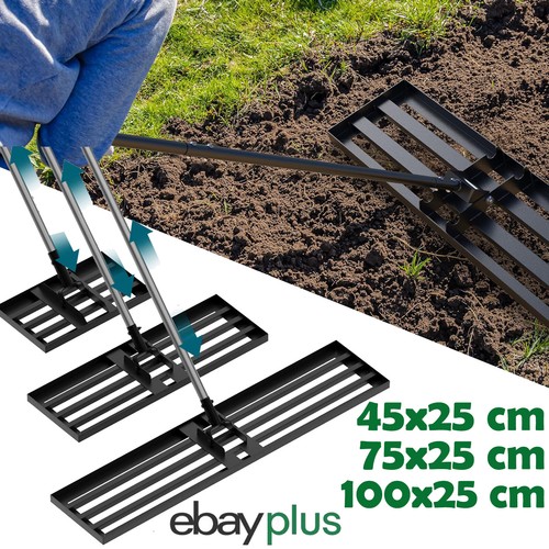 Lawn leveller rake levelling - rake,
