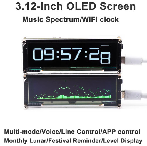 Inch oled music spectrum - 3.12,