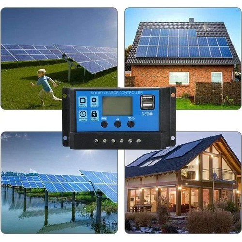 30a pwm solar - panel, regulator