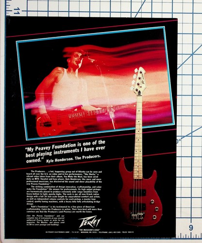 Peavey foundation bass guitar - peavey,