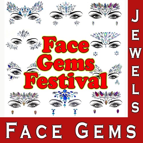 Face gems jewels crystals - gems,