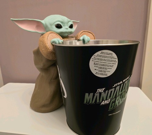 Grogu popcorn bucket - popcorn, bucket,