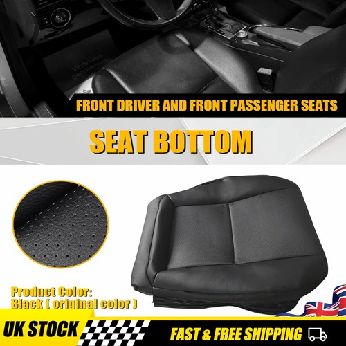 Driver bottom seat cover black - cover,