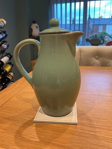Denby manor green coffee - pot, /