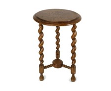 Barley Twist  Wooden Side Wine