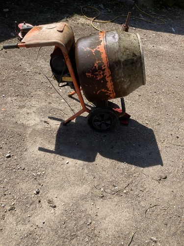 Cement mixer with stand - cement,