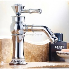 Vintage Chrome Basin Mixer Tap