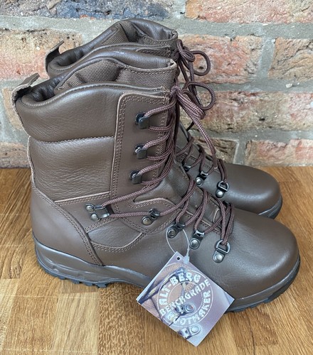 Altberg brown leather boots - leather,