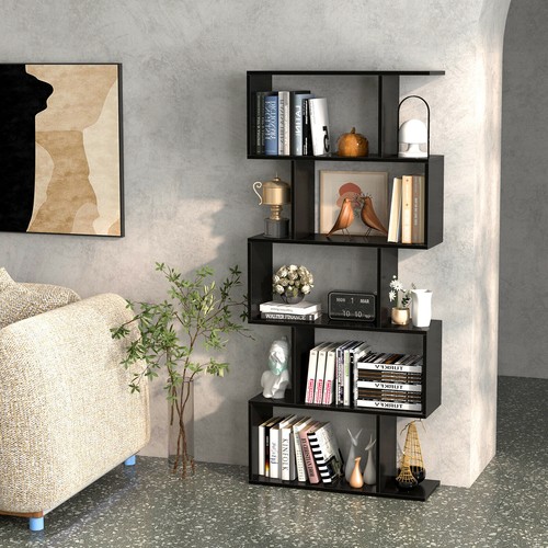 Tier bookshelf geometric - 5-tier,