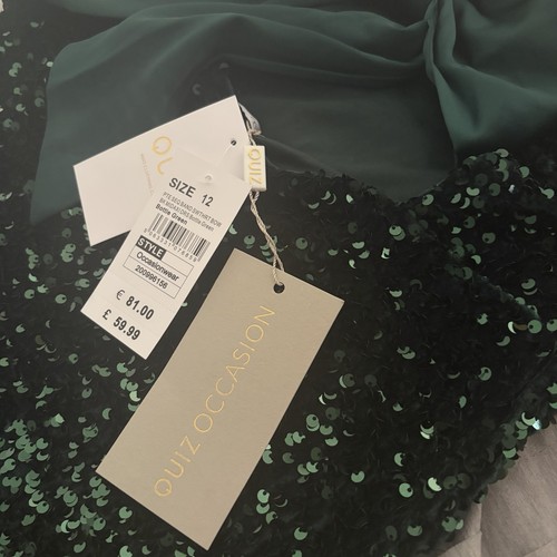 New with tags quiz green - new,
