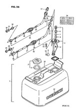 Suzuki Genuine Nut DT55 Marine