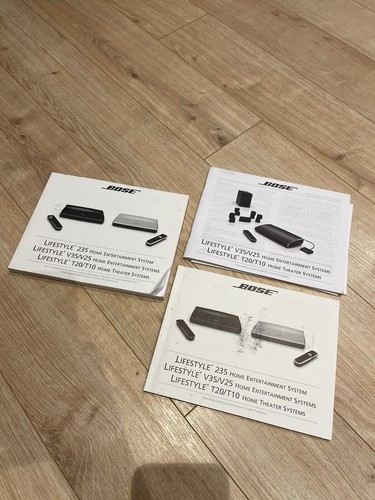 Bose lifestyle user manuals - bose,