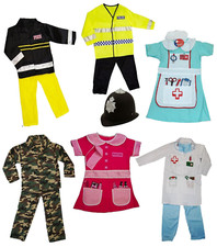 Childrens Kids Fancy Dress Costumes To Fit Girls Boys Ages 3 - 7 Years