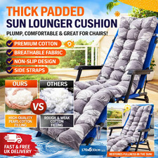 Sun Lounger Cushion Pad Garden