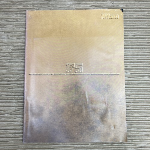 Nikon camera brochure - f5,