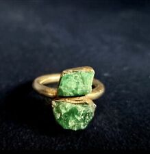 Pippa Small x Turquoise Mountain Raw Emerald Ring - Vintage