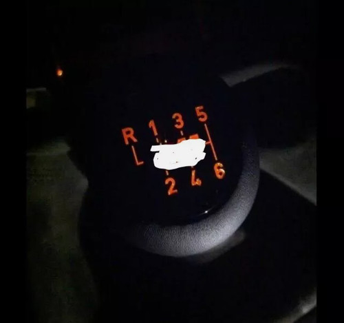 Illuminated shift knob and - shift,