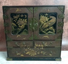 Vtg Japanese Lacquered