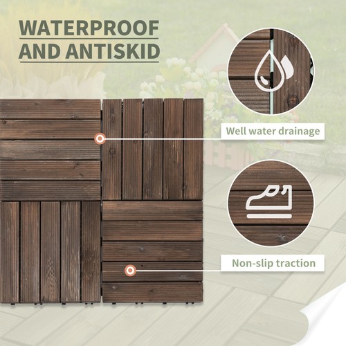 12x12 teak interlocking deck - 12x12,