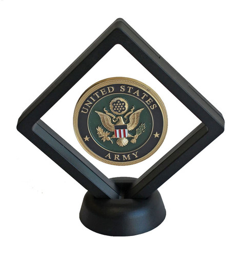Challenge coin display case - challenge,