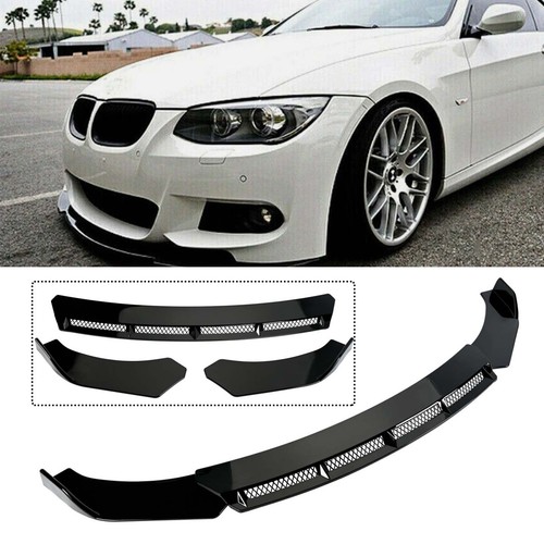 Gloss black front - black, bumper