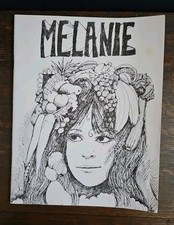 RARE Melanie Candle In The Rain Songbook 1971 Woodstock Safka AB Book CA2032