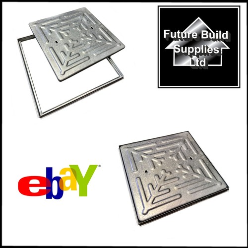 Driveway manhole cover frame - &,