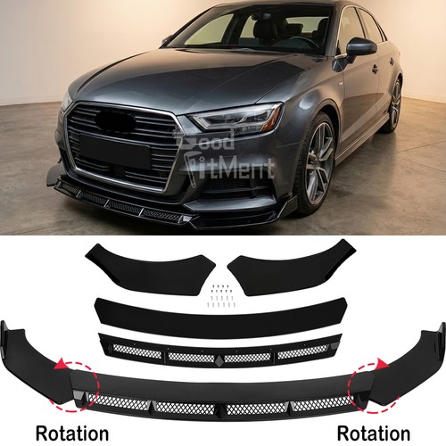 Glossy black front bumper - glossy,