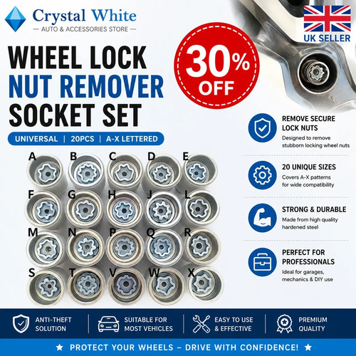 Audi locking wheel nut key - locking,