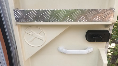 Eriba puck door shelf guard - door,