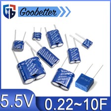 Super Capacitor Farad Combination 0.22/0.47/1/1.5/2/4/5/10F 5.5V Sealed Combined