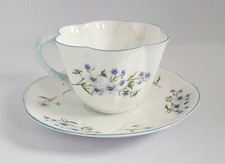 Shelley England Floral Blue
