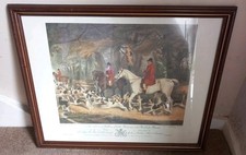 Framed Hunting Print William