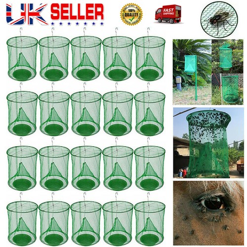 Reusable ranch fly traps - reusable,