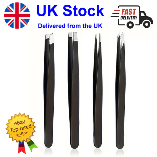 Tweezers set eyebrow pointed - set,