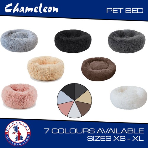 Round dog bed donut - donut, pet