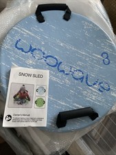 Snow Sled Light and Fast Snow