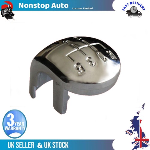 Gear knob badge speed - gear, chrome
