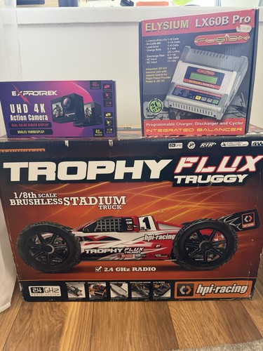 Hpi trophy flux truggy car - hpi,