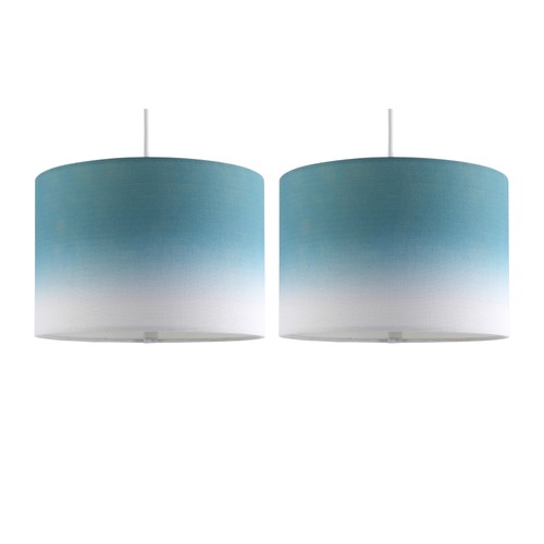 Set teal ombre - of, fabric