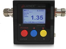 PM-120W Digital VHF UHF 125-525Mhz Power SWR Meter and Frequency Counter - HF RF
