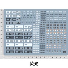 water slide decals different