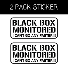 2x BLACK BOX FITTED FUNNY CAR