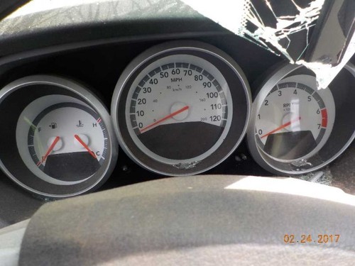 Speedometer cluster white - speedometer,