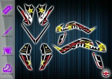 QUADZILLA 450 RS  SPORT STICKERS - GRAPHICS KIT - RS450 DECALS - GRAPHICS KIT