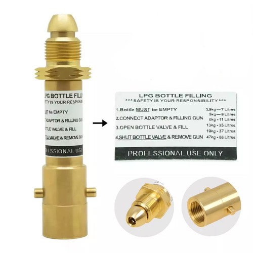 Refill gas bottle bayonet - uk,