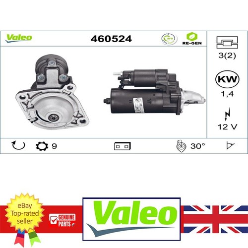 Genuine valeo starter motor - genuine,